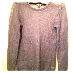 JJill open weave summer sweater